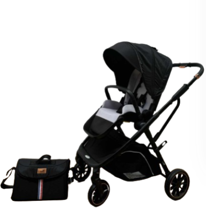 Carucior copii, 0-36 luni, sarcina maxima 22 kg, Landou reversibil, Colectie Lux, Geanta de scutece [9]