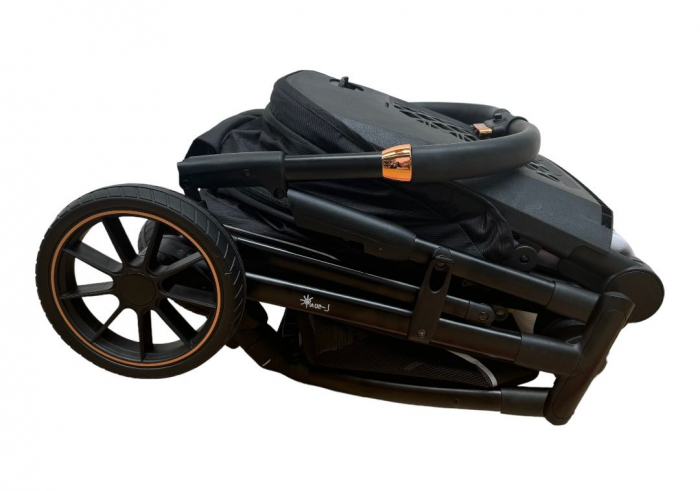 Carucior copii, 0-36 luni, sarcina maxima 22 kg, Landou reversibil, Colectie Lux, Geanta de scutece [5]