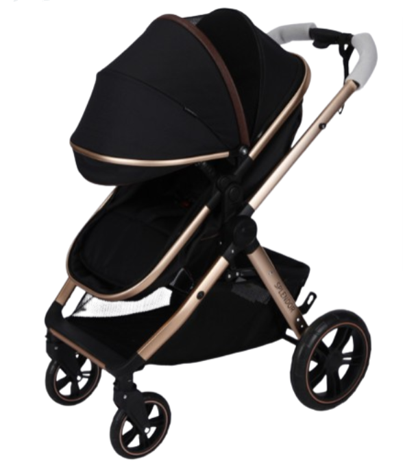 Carucior copii, 2 in 1, multifunctional, Pliere compacta tip carte, suspensie la roti [7]