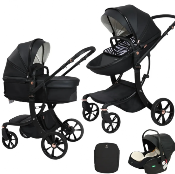 Carucior copii, 3 in 1, colectia Lux, suspensii duble si accesorii incluse [1]
