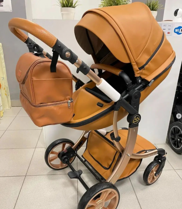 Carucior copii, 3 in 1, colectia Lux, suspensii duble si accesorii incluse [4]