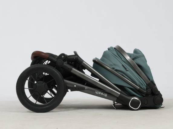 Cărucior copii, 3 în 1, Luxmom, Dublu reversibil, saltea inclusa, Geanta inclusa, Manusi de iarna, Roti antieroziune off-road, Husa de ploaie si insecte [12]