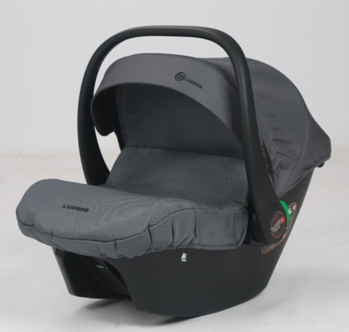 Cărucior copii, 3 în 1, Luxmom, Dublu reversibil, saltea inclusa, Geanta inclusa, Manusi de iarna, Roti antieroziune off-road, Husa de ploaie si insecte [10]