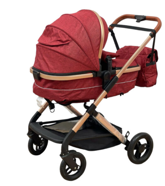 Carucior copii, 3 in 1, ultrapliabil si cu landou reversibil, cu perna reductoare in interior [3]