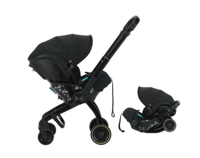 Carucior copii, Cu scoica auto, Ultrapliabil, Aprobat pentru transport avion, Maner telescopic si reversibil, Pozitie de somn [9]