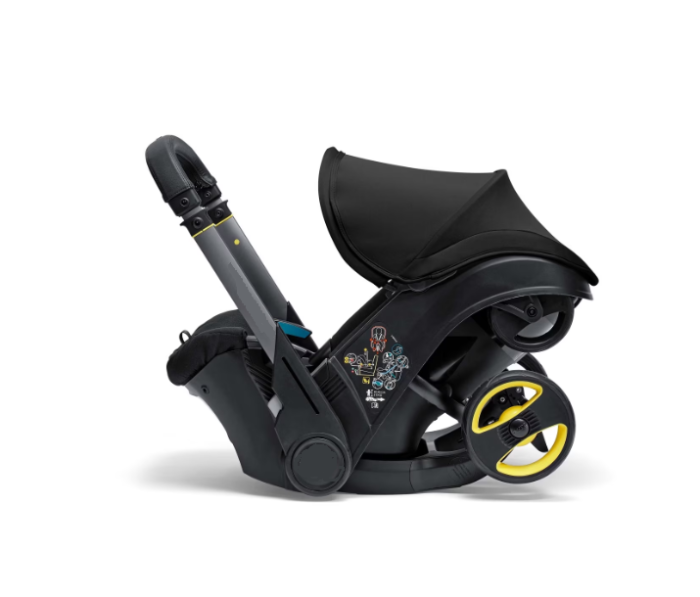 Carucior copii, Cu scoica auto, Ultrapliabil, Aprobat pentru transport avion, Maner telescopic si reversibil, Pozitie de somn [2]