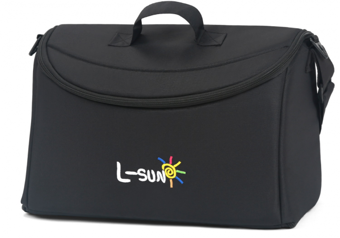 Carucior Copii , sport cu pozitie de somn, pliere troler, Spatar reglabil, Tehnologia One-Hand Folding, copertina extensibila, maner reversibil, husa de picioare si geanta, Negru [5]