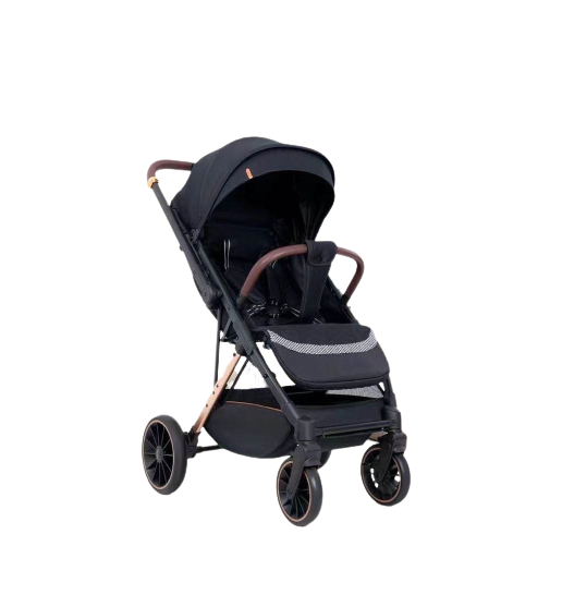 Carucior Copii, Tip sport cu pozitie de somn, Pliere Troller, Spatar reglabil, REVERSIBIL, Tehnologia inovatoare One-Hand Folding, Kidilo, negru [2]