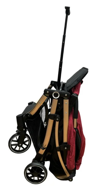 Carucior Copii,Tip sport cu pozitie de somn, Troller, Spatar reglabil prin centura, strangere compacta, vernil [5]