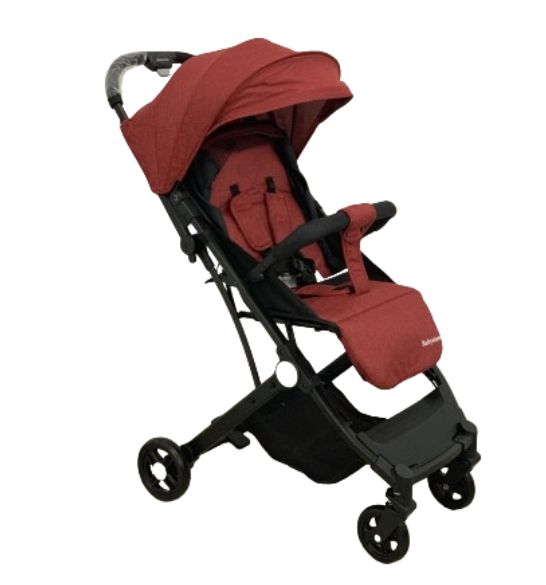 Carucior Copii,Tip sport cu pozitie de somn, Troller,Transport pe avion,Tehnologia inovatoarea One-Hand Folding, Rosu si Gri [4]