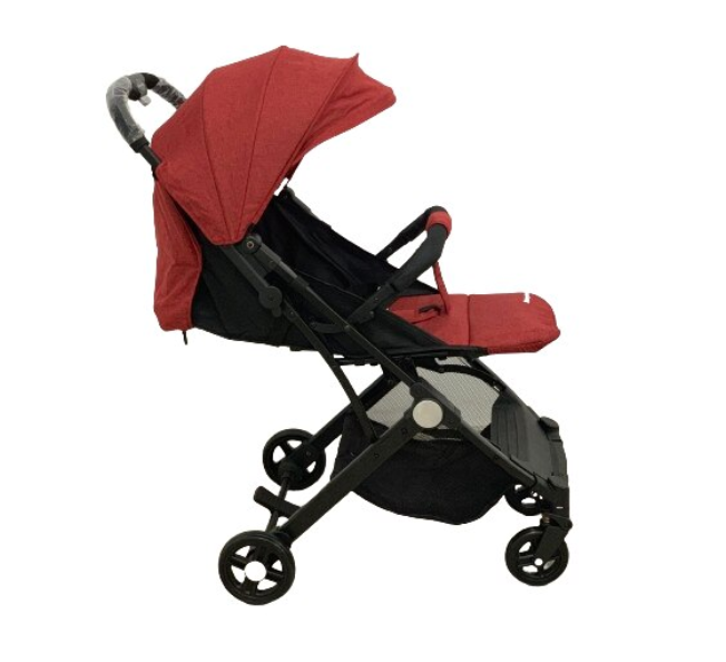 Carucior Copii,Tip sport cu pozitie de somn, Troller,Transport pe avion,Tehnologia inovatoarea One-Hand Folding, Rosu si Gri [3]
