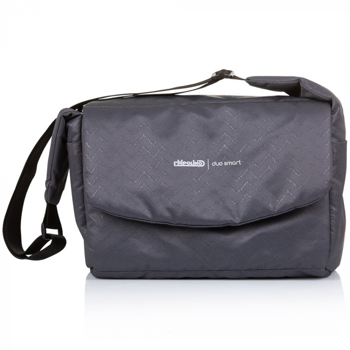 Carucior gemeni Chipolino Duo Smart 2 in 1 silver grey [8]