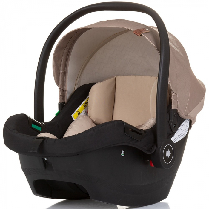 Carucior gemeni Chipolino Duo Smart 3 in 1 golden beige [15]