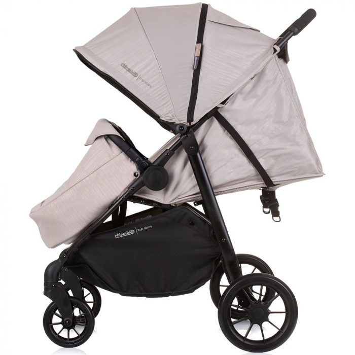 Carucior gemeni Chipolino Top Stars macadamia [6]