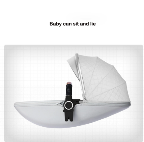 Carucior multifunctional 2 in 1,Forma anatomica pentru landou,Suspensie dubla,verde [3]