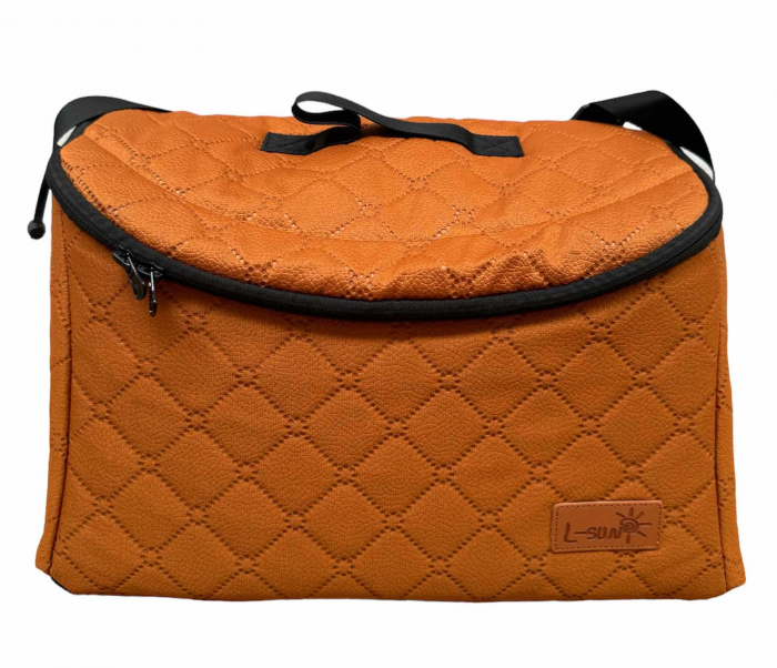 Carucior multifunctional 3 in 1, Forma anatomica pentru landou, Suspensie dubla si Geanta scutece [11]