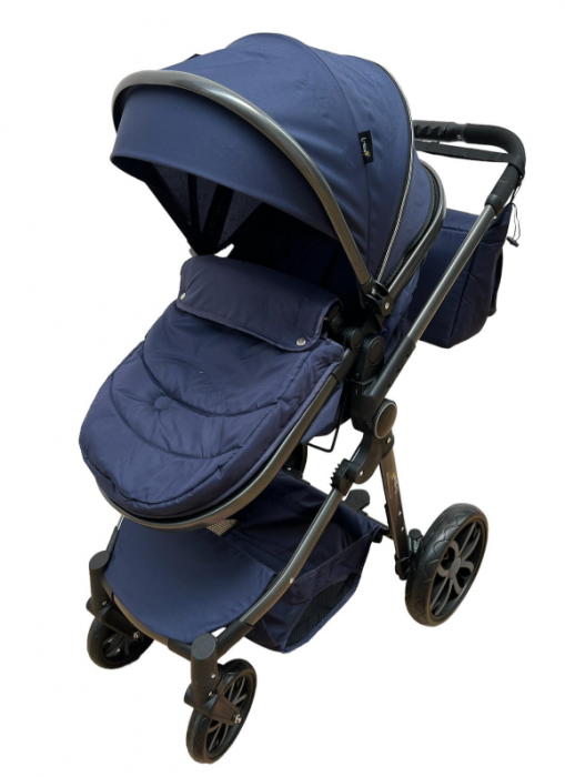 Carucior, pentru copii, 2 in 1, ultrapliabil, Landou detasabil si reversibil [2]