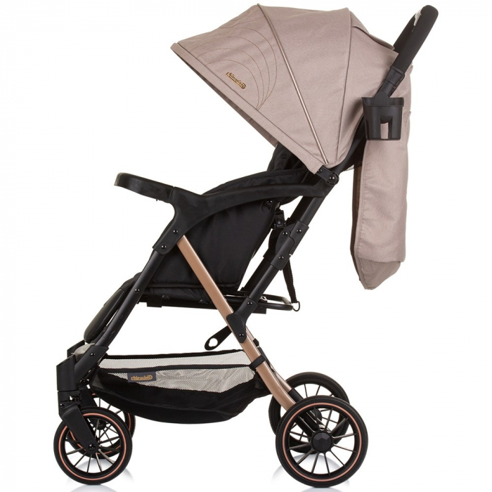Carucior sport Chipolino Amber cu husa picioare macadamia [3]