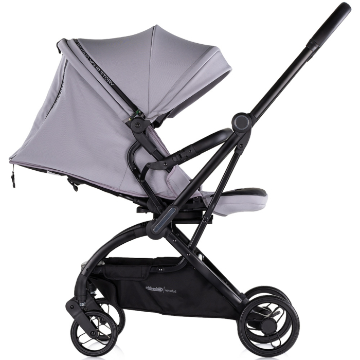 Carucior sport Chipolino Revolut cu sezut rotativ cloud grey [6]