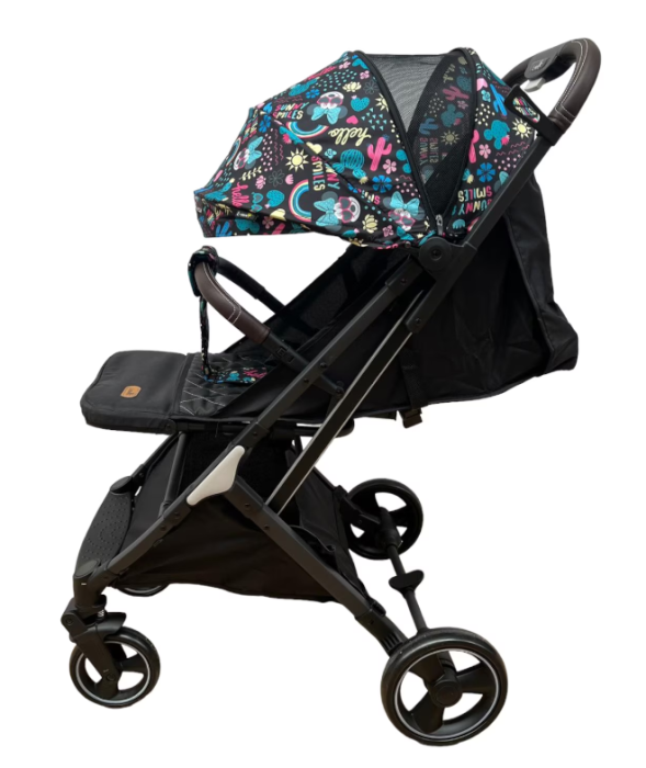 Carucior sport, cu husa pentru picioare, Pliere Troller, Spatar reglabil, Tehnologia inovatoare One-Hand Folding, capotina reglabila, Minnie Mouse [4]