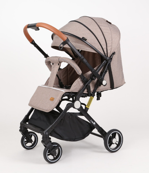 Carucior Sport pentru Copii, cu pozitie de somn, Troller transport par avion, Spatar reglabil prin centura, Geanta pentru scutece, Tehnologia inovatoare One-Hand Folding, Maner reversibil [3]