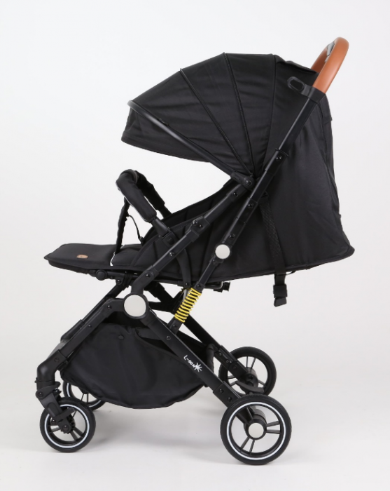 Carucior Sport pentru Copii, cu pozitie de somn, Troller transport par avion, Spatar reglabil prin centura, Geanta pentru scutece, Tehnologia inovatoare One-Hand Folding, Maner reversibil [10]