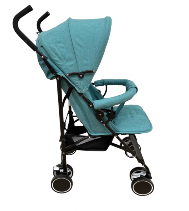 Carucior sport tip umbrela Sage Baby, roti duble, pozitie somn, varsta 6-36 luni, turcoaz [5]