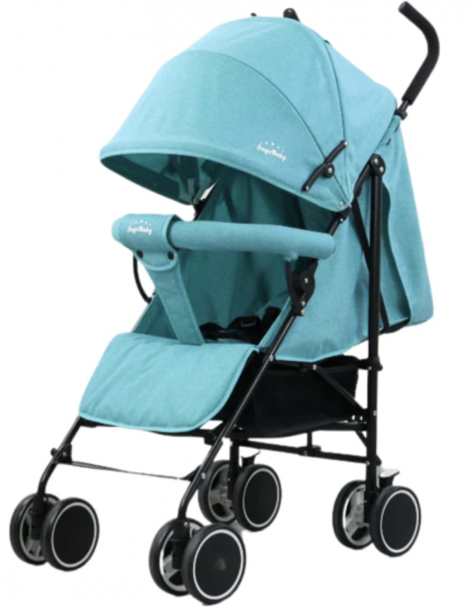 Carucior sport tip umbrela Sage Baby, roti duble, pozitie somn, varsta 6-36 luni, turcoaz [1]