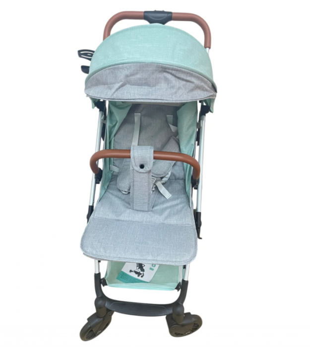 Carucior sport, ultrausor si ultrapliabil, cu pozitie de somn, tip troller, cu accesorii din piele, sarcina maxima 22 Kg [3]