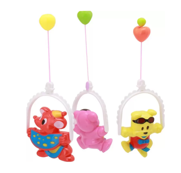 Carusel muzical, cu cheita, Multicolor [2]