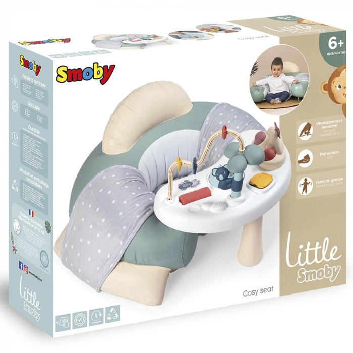 Centru de activitati Smoby Cotoons Cosy verde [15]