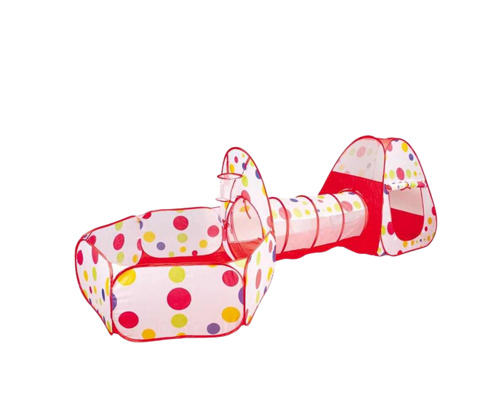 Centru de joaca 3 in 1, pentru copii, Cort, Tunel, Tarc, Dimensiune 220x90x120 cm [5]