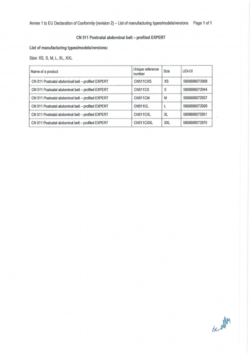 Centura postnatala cu intaritura laterala Babyono 511 XL [5]