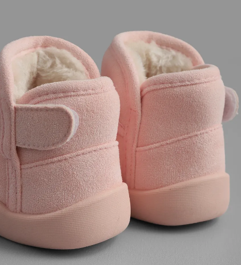 Cizmulite roz pudra, imblanite, talpa flexibila [2]
