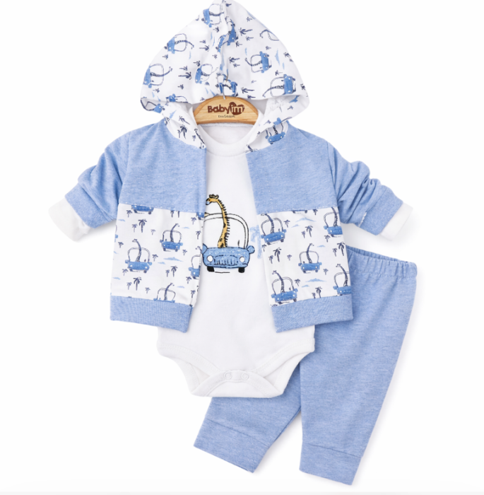 Compleu 3 piese, cu body, Flinston [2]