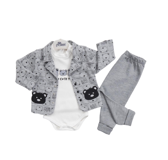 Compleu 3 piese, ursuletii fratiori [2]