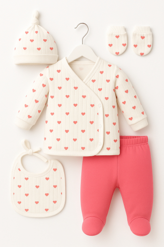 Compleu nou nascut, 5 piese, Inimioara noastra [2]