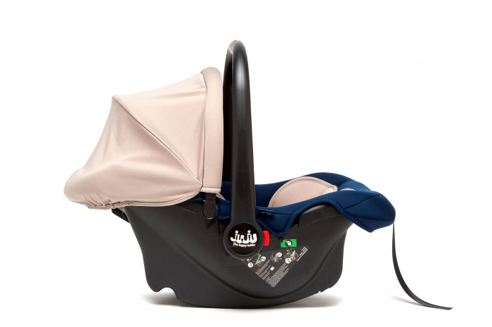 Cos Auto Juju Baby Boo i-Size, Bej-Bleumarin [3]