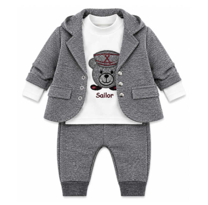 Costum bebe, 3 piese, Marinarul plimbaret [2]