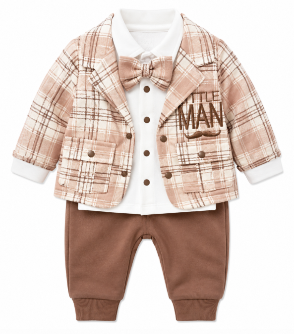 Costum bebe, Mustacila Man, Maro [2]
