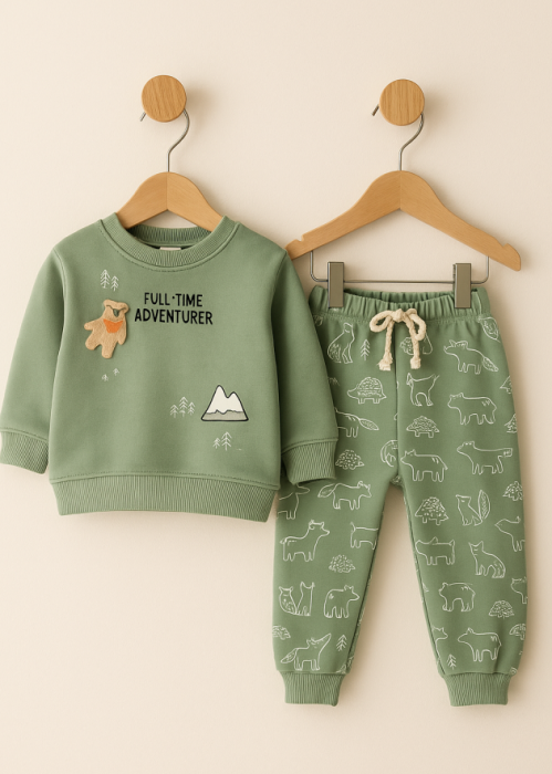 Costumas copii, trening, Winnie, Green [1]