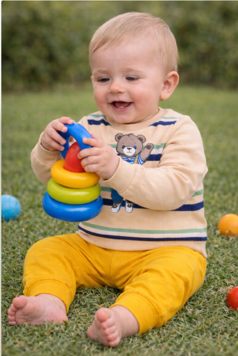 Costumas copii, ursulet, Galben [2]