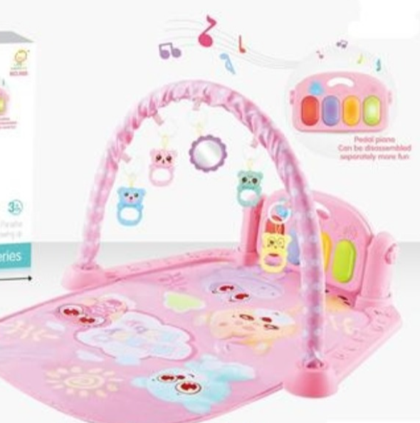 Covoras arcada bebelus cu pian - Girafa [2]