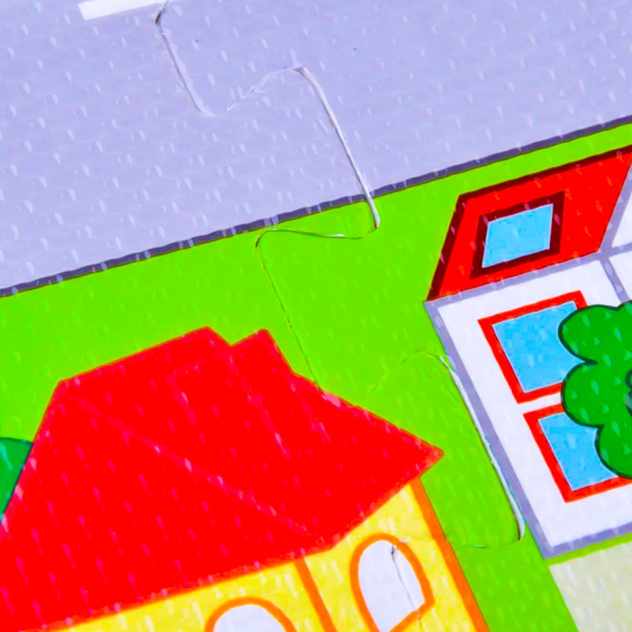 Covoras buretat, Circulatie/Litere, 120x120 cm [3]