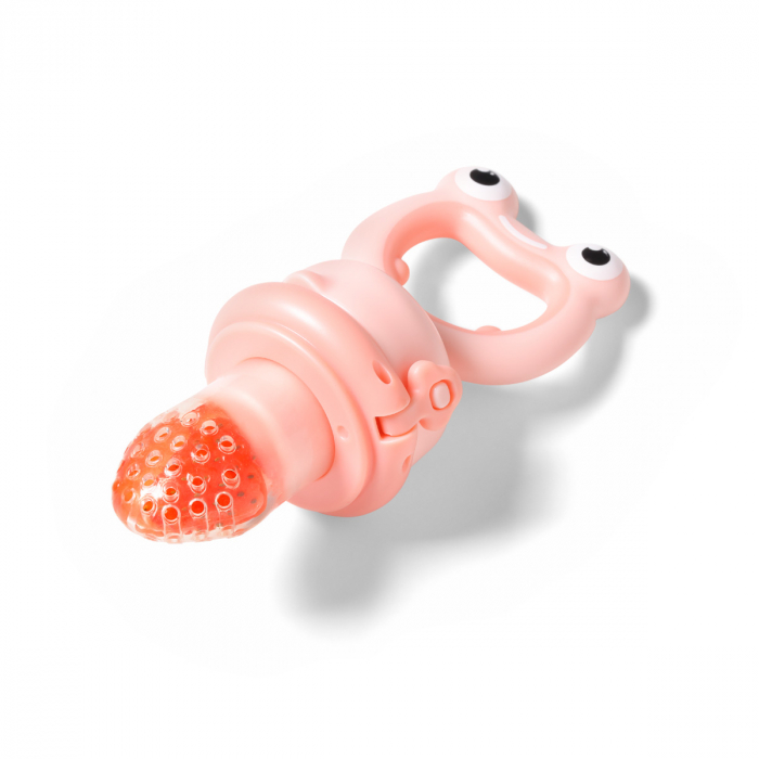 Dispozitiv hranire copii cu rasucire Babyono broscuta roz [7]