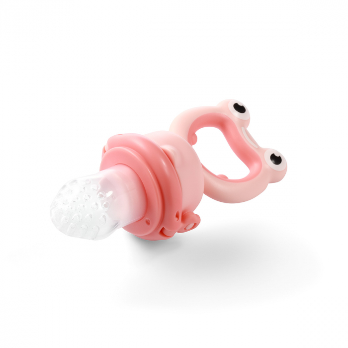 Dispozitiv hranire copii cu rasucire Babyono broscuta roz [12]