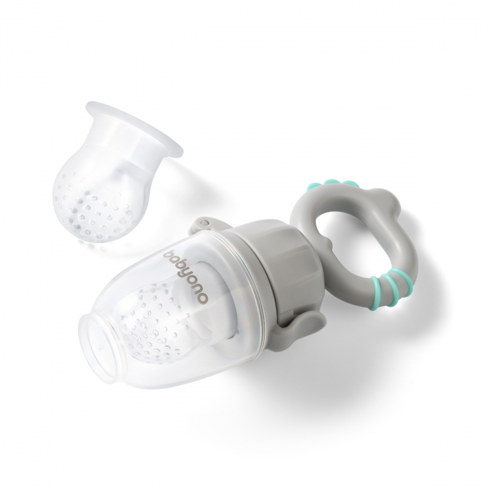 Dispozitiv hranire copii cu rasucire Babyono dino gri [10]