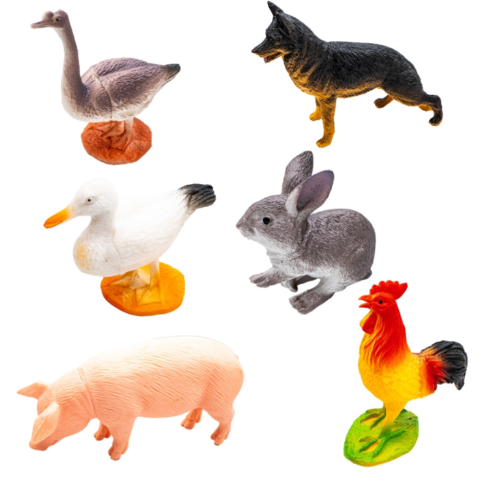 Figurine animale domestice, 6 buc/set [1]