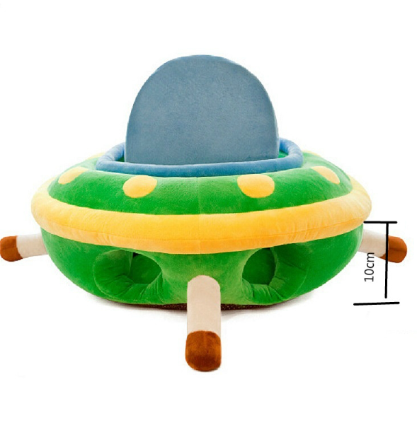 Fotoliu din plus, model centru de joaca, cu spatar detasabil, verde [2]