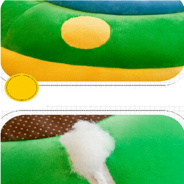 Fotoliu din plus, model centru de joaca, cu spatar detasabil, verde [5]